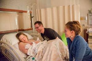 Tara Doula with clients